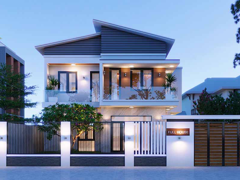 Nhà phố 3 tầng rộng thoáng, sang trọng